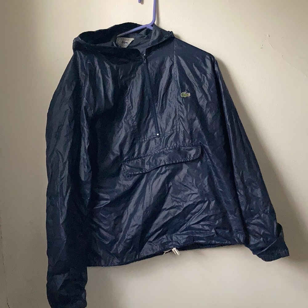 Lacoste, raincoat, hooded